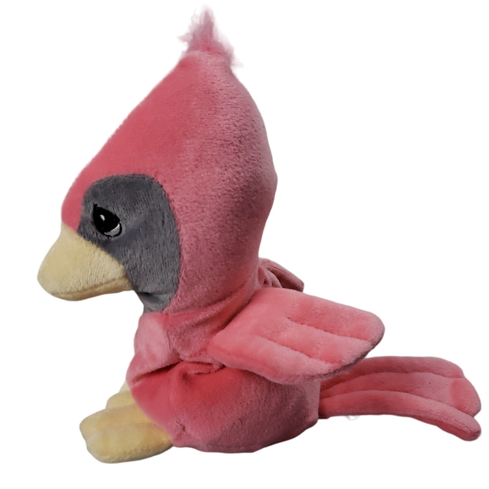 Vintage 90s Precious Moments Tender Tails Flamingo & Cardinal Plush Toys EUC - Picture 3 of 13